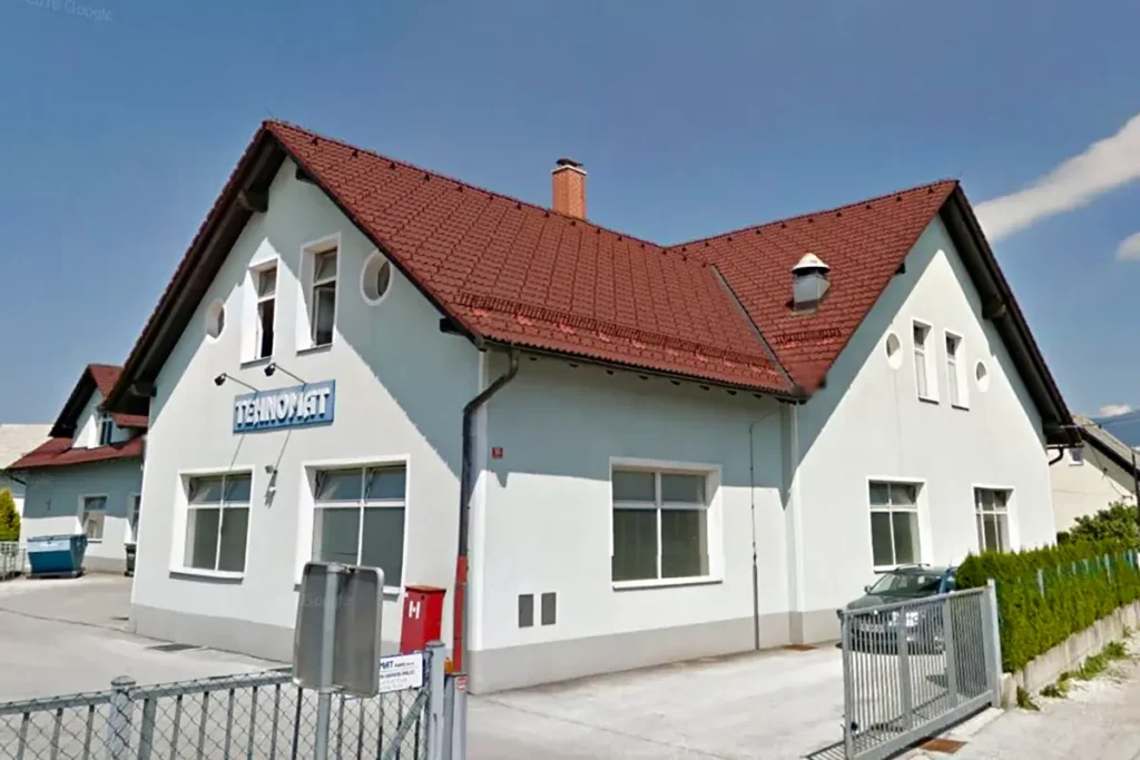 Tehnomats fabrik i Kranj, Slovenien.