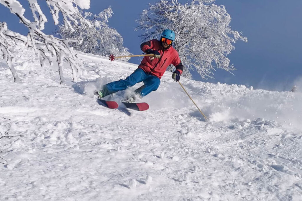 Borgafjäll probably offers the best forests for skiing in Sweden, thanks to the well trimmed ski routes.