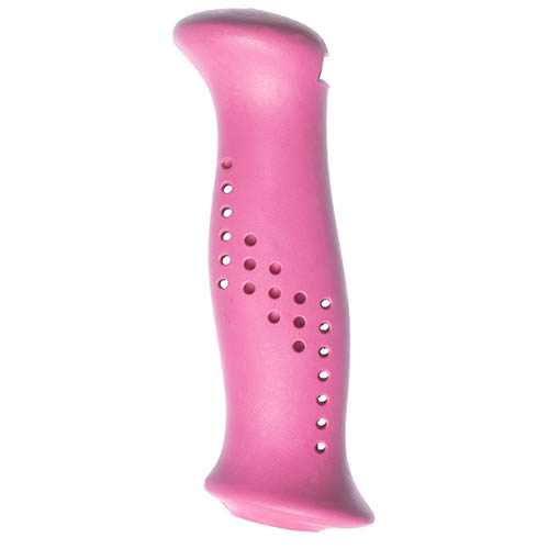 Rubber-like pink grip of TPE-SEBS.
